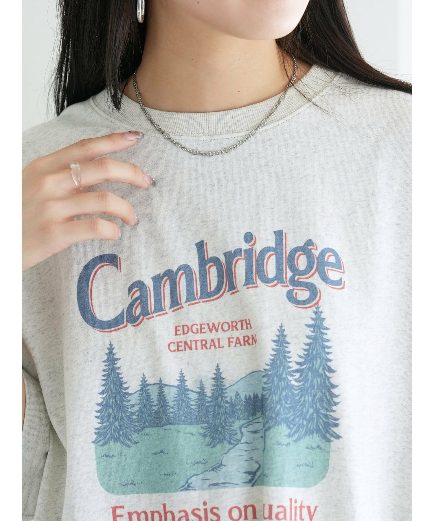 【HITアイテム】CamBridgeスーベニアビッグTシャツ≪ユニセックス≫